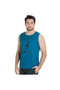 REGATA ASICS TRAINING SLEEVELESS VS MASCULINA - Verde/preto