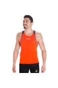 REGATA ASICS TRIATHLON NOOSA TRI TANK MASCULINA - Laranja/marinho