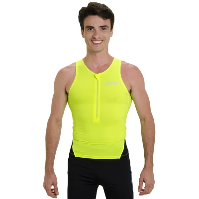 REGATA ASICS TRIATHLON NOOSA TRI TANK MASCULINA - Verde/preto