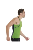 REGATA ASICS TRIATHLON NOOSA TRI TANK MASCULINA - Verde/preto