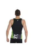 REGATA ASICS TRIATHLON NOOSA TRI TANK MASCULINA - Verde/preto