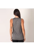 REGATA COLCCI ESTAMPADA FEMININA - Cinza