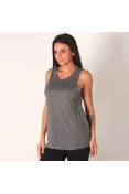 REGATA COLCCI ESTAMPADA FEMININA - Cinza