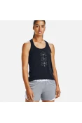 REGATA DE TREINO UNDER ARMOURTECH TWIST GRAPHIC TANK FEMININA - Preto REGATA DE TREINO UNDER ARMOURTECH TWIST GRAPHIC TANK FEMININA - Preto