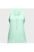 REGATA DE TREINO UNDER ARMOURTECH TWIST GRAPHIC TANK FEMININA - Verde REGATA DE TREINO UNDER ARMOURTECH TWIST GRAPHIC TANK FEMININA - Verde