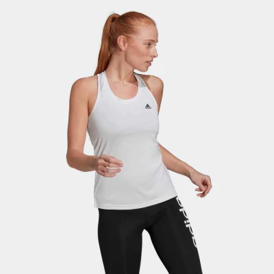 REGATA ESPORTIVA PRIMEBLUE DESIGNED 2 MOVE 3-STRIPES ADIDAS FEMININA - Branco