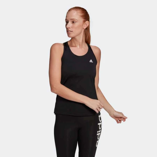 REGATA ESPORTIVA PRIMEBLUE DESIGNED 2 MOVE 3-STRIPES ADIDAS FEMININA - Preto