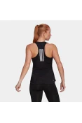 REGATA ESPORTIVA PRIMEBLUE DESIGNED 2 MOVE 3-STRIPES ADIDAS FEMININA - Preto