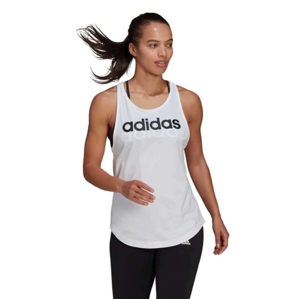 REGATA ESSENTIALS LOOSE LOGO ADIDAS - Branco