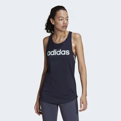 REGATA ESSENTIALS LOOSE LOGO ADIDAS - Marinho