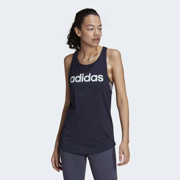 REGATA ESSENTIALS LOOSE LOGO ADIDAS - Marinho