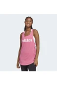 REGATA ESSENTIALS LOOSE LOGO ADIDAS - Pink/branco