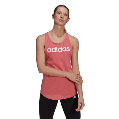 REGATA ESSENTIALS LOOSE LOGO ADIDAS - Rosa