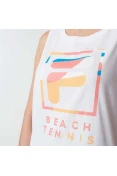 REGATA FILA BEACH TENNIS FEMININA - Branco