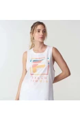 REGATA FILA BEACH TENNIS FEMININA - Branco