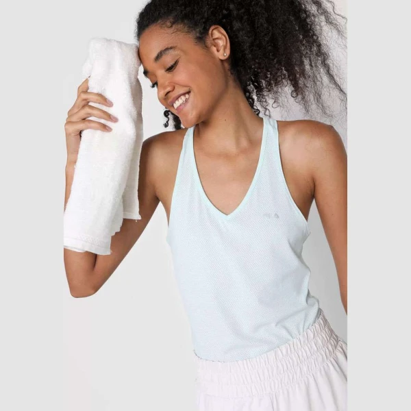 REGATA FILA DOTS II FEMININA - Azul celeste REGATA FILA DOTS II FEMININA - Azul celeste