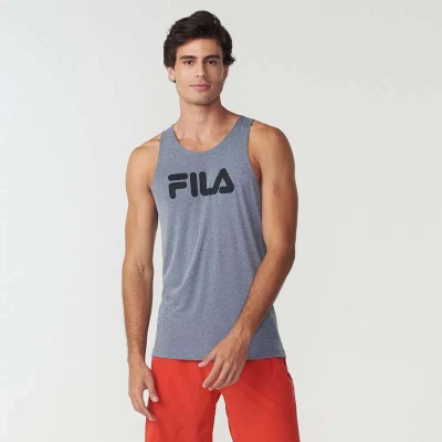 REGATA FILA ECLIPSE MASCULINA - Cinza