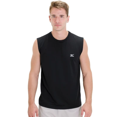 REGATA MIZUNO BÁSICA PLUS MASCULINA - Preto