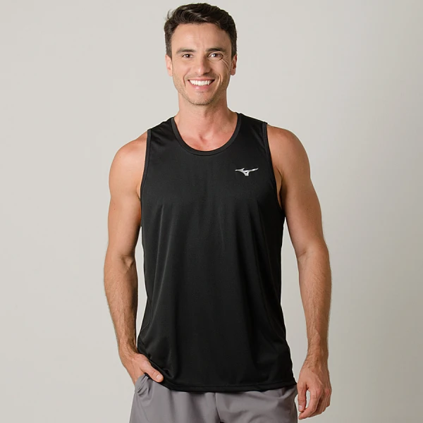 REGATA MIZUNO NEW MASCULINA - Preto REGATA MIZUNO NEW MASCULINA - Preto