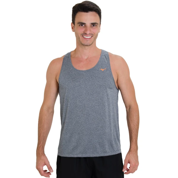 REGATA MIZUNO RUN INSPIRE MASCULINA - Chumbo