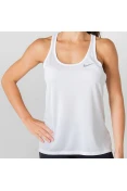 REGATA NIKE BREATHE RAPID TANK FEMININA - Branco REGATA NIKE BREATHE RAPID TANK FEMININA - Branco
