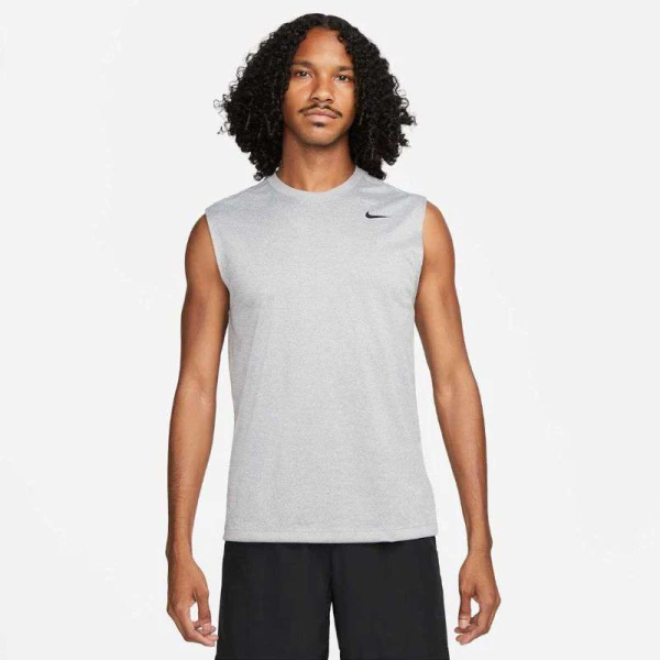REGATA NIKE DF TEE RLGD SL RESET MASCULINA - Cinza