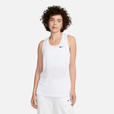 REGATA NIKE DRI-FIT FEMININA - Branco
