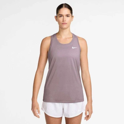 REGATA NIKE DRI-FIT FEMININA - Marrom