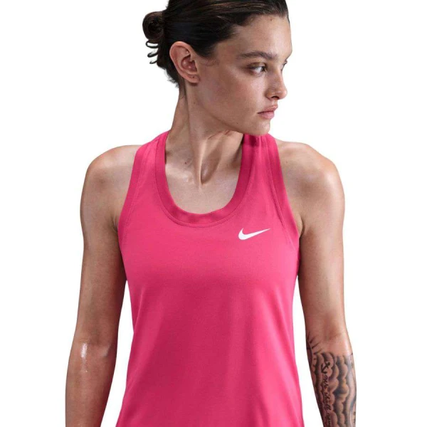 REGATA NIKE DRI-FIT FEMININA - Pink/branco