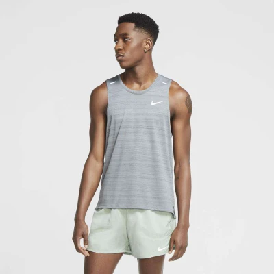 REGATA NIKE DRI-FIT MILER MASCULINA - Grafite