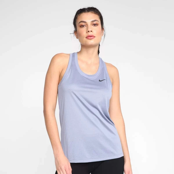REGATA NIKE DRI-FIT RACEBACK FEMININA - Azul