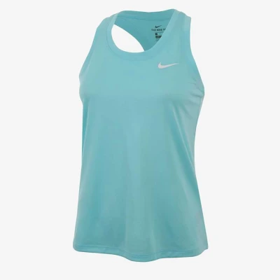 REGATA NIKE DRI-FIT RACEBACK FEMININA - Azul celeste REGATA NIKE DRI-FIT RACEBACK FEMININA - Azul celeste
