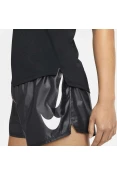REGATA NIKE DRI-FIT SWOOSH RUN FEMININA - Preto