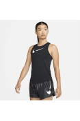 REGATA NIKE DRI-FIT SWOOSH RUN FEMININA - Preto