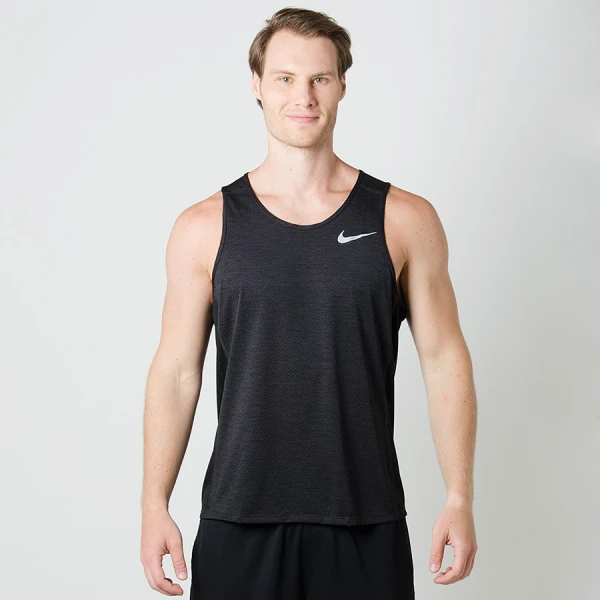 REGATA NIKE DRY MILER COOL MASCULINA - Preto REGATA NIKE DRY MILER COOL MASCULINA - Preto