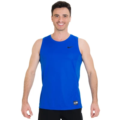 REGATA NIKE ELITE BASKETBALL MASCULINA - Azul REGATA NIKE ELITE BASKETBALL MASCULINA - Azul