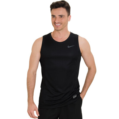 REGATA NIKE ELITE BASKETBALL MASCULINA - Preto