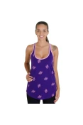 REGATA NIKE LOOSE TANK-N ALLOVER FEMININA - Roxo/rosa