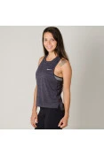 REGATA NIKE MILER FEMININA - Chumbo