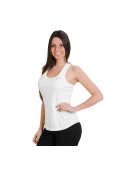 REGATA NIKE MILER TANK FEMININA - Branco REGATA NIKE MILER TANK FEMININA - Branco