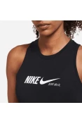 REGATA NIKE ONE DF GRX STD TNK FEMININA - Preto REGATA NIKE ONE DF GRX STD TNK FEMININA - Preto