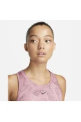 REGATA NIKE ONE DF TANK AOP FEMININA - Rosa