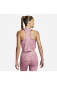 REGATA NIKE ONE DF TANK AOP FEMININA - Rosa