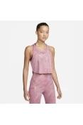 REGATA NIKE ONE DF TANK AOP FEMININA - Rosa