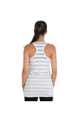 REGATA NIKE PUSH THRU HENLEY FEMININA - Branco/cinza REGATA NIKE PUSH THRU HENLEY FEMININA - Branco/cinza