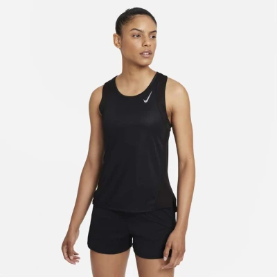 REGATA NIKE RACE SINGLET FEMININA - Preto
