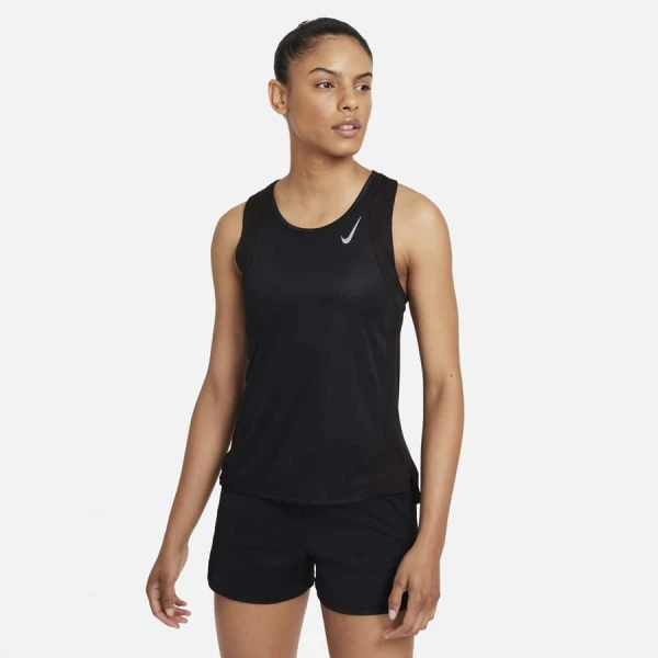 REGATA NIKE RACE SINGLET FEMININA - Preto