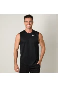REGATA NIKE SLEEVELESS RUNNING MASCULINA - Preto REGATA NIKE SLEEVELESS RUNNING MASCULINA - Preto