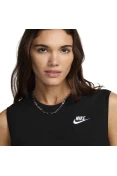REGATA NIKE SPORTSWEAR ESSENTIAL CLUB FEMININA - Preto REGATA NIKE SPORTSWEAR ESSENTIAL CLUB FEMININA - Preto