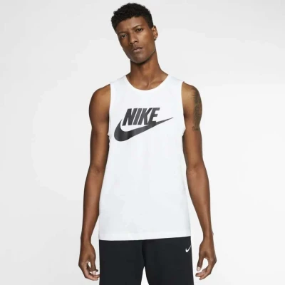 REGATA NIKE SPORTSWEAR ICON MASCULINA - Branco/preto